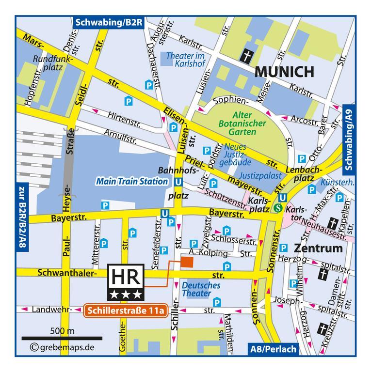 Hotel Royal München Ngoại thất bức ảnh